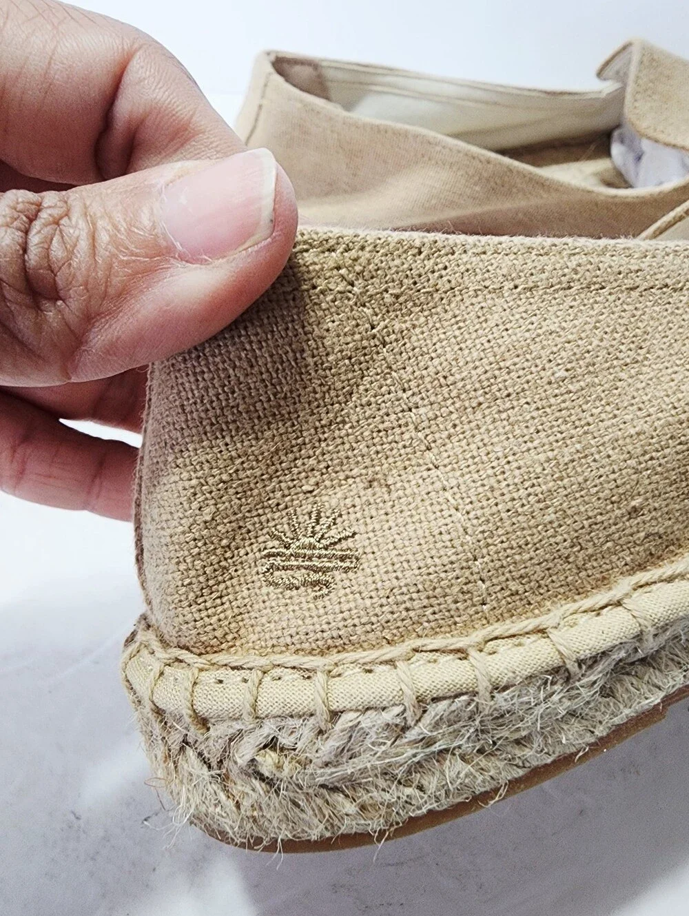 Soludos Classic Canvas Espadrille Slip-On - Tan Size 7-7.5